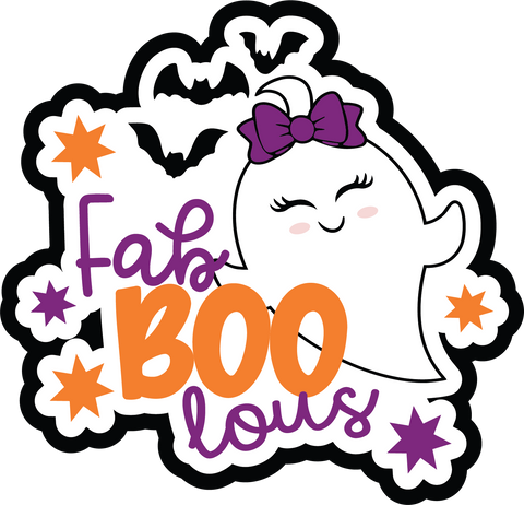 FabBOOlous - Scrapbook Page Title Sticker