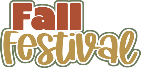 Fall Festival - Digital Cut File - SVG - INSTANT DOWNLOAD