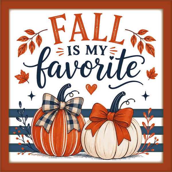 Fall is My Favorite - Scrapbook Page Title Sticker