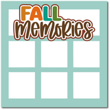 Fall Memories - Scrapbook Single Page Kit