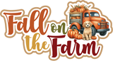 Fall on the Farm - 3 Frames - Scrapbook Page Layered Overlay Kit