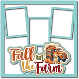 Fall on the Farm - 3 Frames - Scrapbook Page Layered Overlay Kit