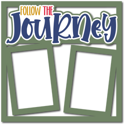 Follow the Journey - Layered Overlay - Digital Cut File - SVG - INSTANT DOWNLOAD