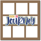Follow the Journey - Scrapbook Single Page Kit