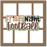 Friday Night Football - Scrapbook Single Page Kit
