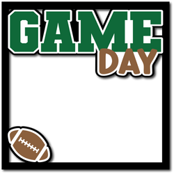 Game Day - Layered Overlay - Digital Cut File - SVG - INSTANT DOWNLOAD
