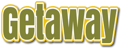 Getaway - Scrapbook Page Title Sticker