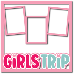 Girls Trip - Layered Overlay - Digital Cut File - SVG - INSTANT DOWNLOAD