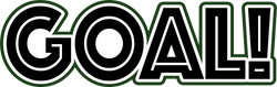 Goal! - Scrapbook Page Title Sticker