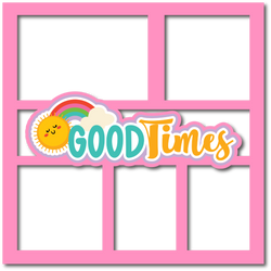 Good Times - Scrapbook Page Layered Overlay Kit