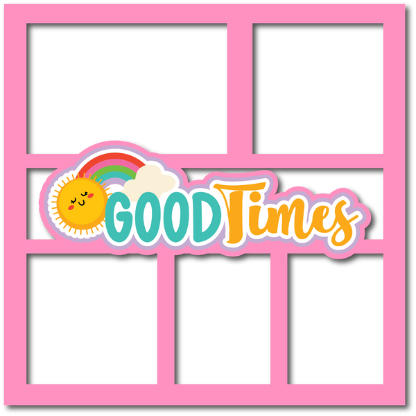 Good Times - Scrapbook Page Layered Overlay Kit
