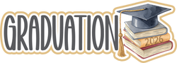 Graduation 2026 - Scrapbook Page Title Die Cut