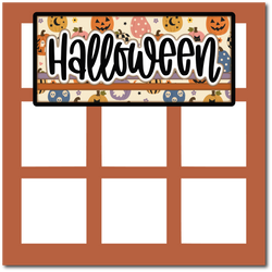 Halloween - Scrapbook Single Page Kit