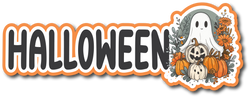 Halloween - Scrapbook Page Title Sticker