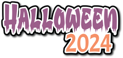 Halloween 2024 - Scrapbook Page Title Die Cut