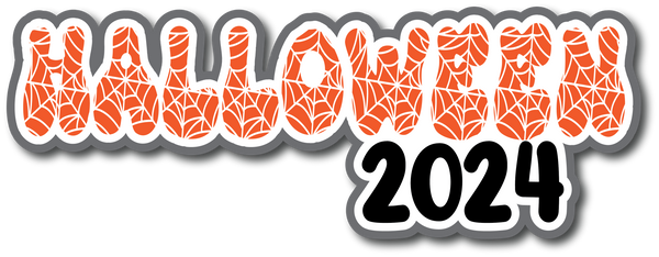 Halloween 2024 - Scrapbook Page Title Sticker