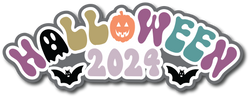 Halloween 2024 - Scrapbook Page Title Sticker