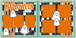 Halloween 2025 - Scrapbook Double Page Kit