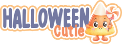 Halloween Cutie - Scrapbook Page Title Sticker