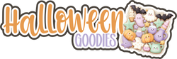 Halloween Goodies - Scrapbook Page Title Die Cut