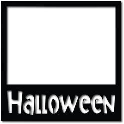 Halloween - Scrapbook Overlay - Digital Cut File - SVG - INSTANT DOWNLOAD