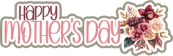 Happy Mother's Day - Scrapbook Page Title Die Cut