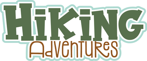 Hiking Adventures - Digital Cut File - SVG - INSTANT DOWNLOAD