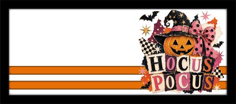 Hocus Pocus - Scrapbook Page Title Die Cut