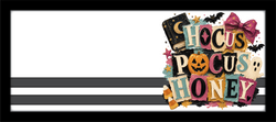 Hocus Pocus Honey - Scrapbook Page Title Die Cut