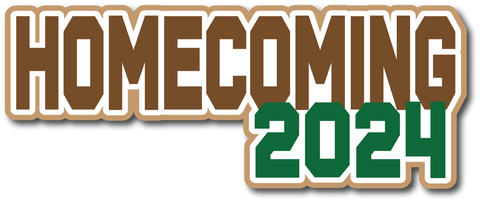 Homecoming 2024 - Scrapbook Page Title Sticker