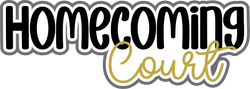 Homecoming Court - Digital Cut File - SVG - INSTANT DOWNLOAD