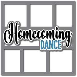 Homecoming Dance - 6 Frames - Layered Overlay - Digital Cut File - SVG - INSTANT DOWNLOAD