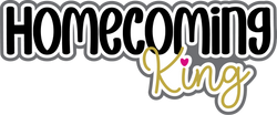 Homecoming King - Digital Cut File - SVG - INSTANT DOWNLOAD