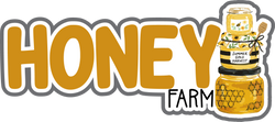 Honey Farm - Scrapbook Page Title Die Cut