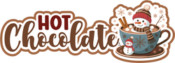 Hot Chocolate - Scrapbook Page Title Sticker