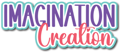 Imagination Creation - Scrapbook Page Title Sticker