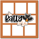 I'm Batty for You - Scrapbook Single Page Kit