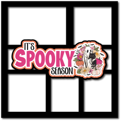 It's Spooky Season - 5 Frames - Scrapbook Page Layered Overlay Kit