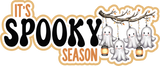 It's Spooky Season - Scrapbook Page Layered Overlay Kit