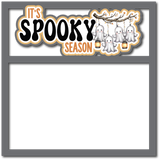 It's Spooky Season - Scrapbook Page Layered Overlay Kit