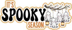 It's Spooky Season - Scrapbook Page Title Die Cut