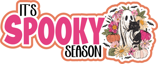 It's Spooky Season - Scrapbook Page Title Sticker