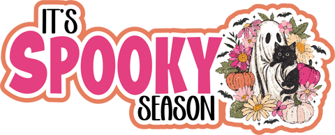It's Spooky Season - Scrapbook Page Title Sticker