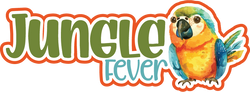 Jungle Fever - Scrapbook Page Title Sticker