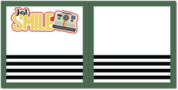 Just Smile - Scrapbook Double Page Kit
