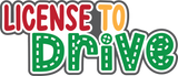 License to Drive - 6 Frames - Scrapbook Page Layered Overlay Kit