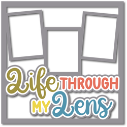 Life Through My Lens - 3 Frames - Layered Overlay - Digital Cut File - SVG - INSTANT DOWNLOAD