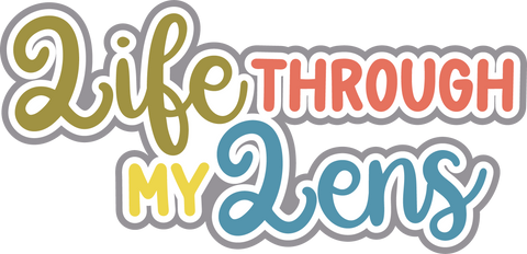 Life Through My Lens - Digital Cut File - SVG - INSTANT DOWNLOAD