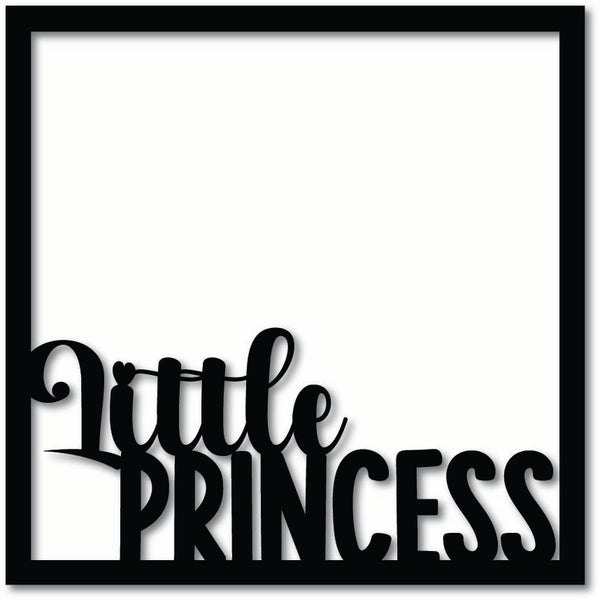 Little Princess - Scrapbook Page Overlay