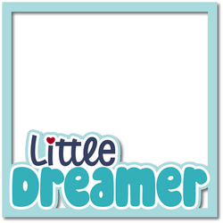 Little Dreamer - Layered Overlay - Digital Cut File - SVG - INSTANT DOWNLOAD
